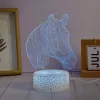 Manta SNL116RGB RGB 3D arklių dekoratyvinė LED lempa