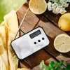 Nešiojamasis skaitmeninis radijas Adler AD 1907 — AM/FM, skaitmeninis imtuvas, žadintuvas, USB-C, 600 mAh baterija, LCD, 20 išsaugotų stočių, teleskopinė antena