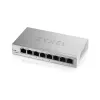 Zyxel GS1200-8 valdomas Gigabit Ethernet (10/100/1000) sidabrinis