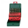 Grąžtų rinkinys Metabo HSS Cobalt 19 vnt. DIN 338, cilindrinis kotas