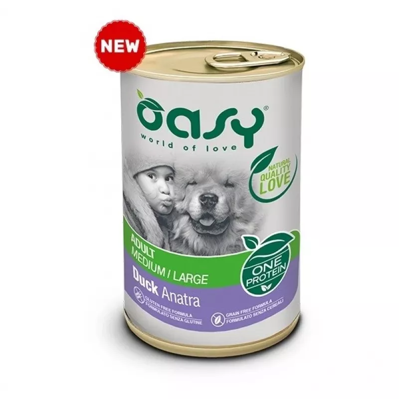 Oasy One Protein Adult Medium/Large Duck 400gr