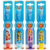 Vaikiškų šepetėlių rinkinys Paw Patrol su mirksinčia šviesele ir siurbimo dangteliu, 4 vnt., įvairių spalvų