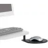 Multimedijos vežimėlio priedų lentyna ERGOTRON 687BK — juoda kompozicinė/plieninė, 203,2×229 mm, 907 g