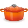 Le Creuset Signature apvali skrudintuvė 18 cm vulkaninė