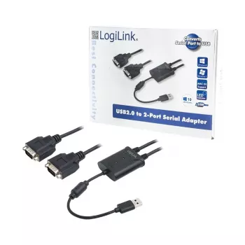 USB 2.0 į 2x serijinį adapterį