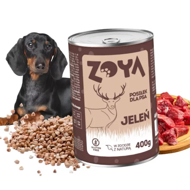 ZOYA Elniena - šlapias šunų maistas - 400g