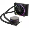 Viskas viename skysčio aušintuvas Inter-Tech LC-120 RGB 12 cm Juoda