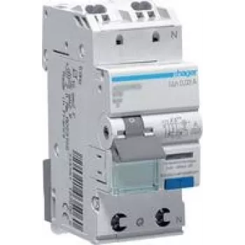 RCBO Switch 1P+N 6kA C-10A 30mA ADS960D (ADS960D)