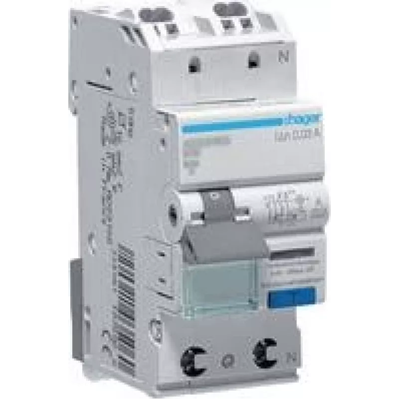 RCBO Switch 1P+N 6kA C-10A 30mA ADS960D (ADS960D)
