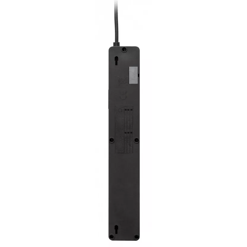 LESTAR ZX 510 G-A K.:CZ 5,0M apsauginis nuo viršįtampių lizdas Juodas 5 AC lizdai 230 V 5 m