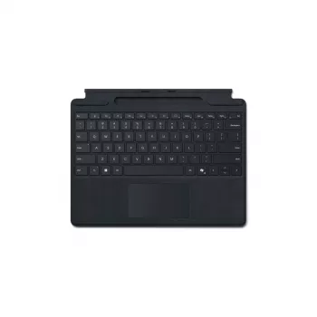Microsoft Surface Pro klaviatūra su plonu rašikliu verslui QWERTZ vokiška Microsoft Cover prievadas juoda