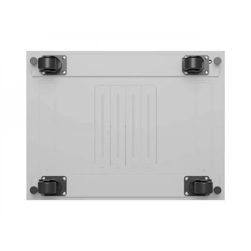 19 colių 32U LANBERG stovimasis stovas-spinta 600×800 mm pilka su stiklinėmis durelėmis ir LCD (plokščia pakuotė)