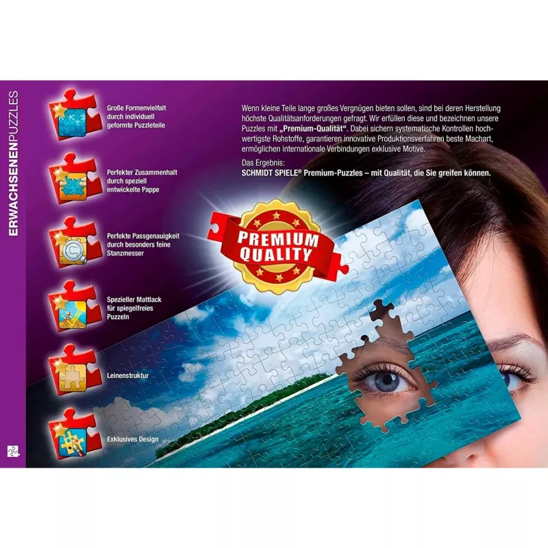 Puzzle Schmidt Spiele Disney Mickey and Minnie in Hawaii 1000 vnt.