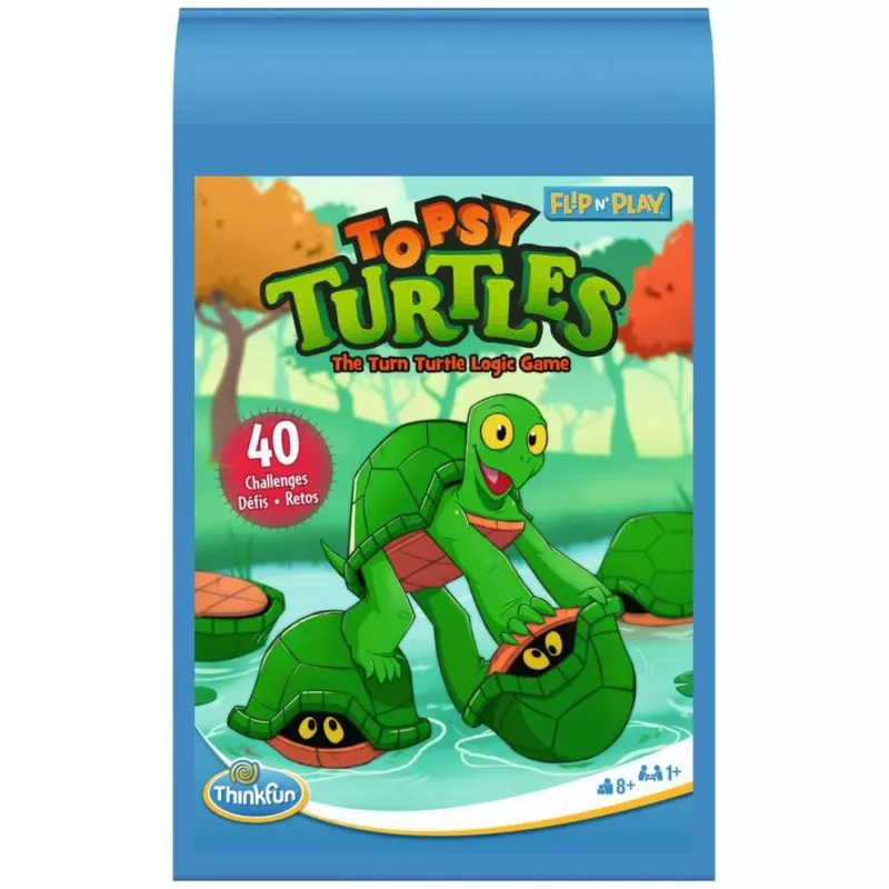 Flip n’ Play - Topsy Turtles, galvosūkių žaidimas