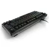 Sharkoon SGK25 klaviatūra, namų, USB, QWERTZ, vokiška, juoda, 75%, RGB LED