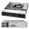Supermicro SC216 BE1C-R920LPBrook - Rack - montuojamas stelaže - 2U - patobulinta, išplėstinė ATX - SATA/SAS - keičiama nepertraukiant veikimo 920 vatų - juoda