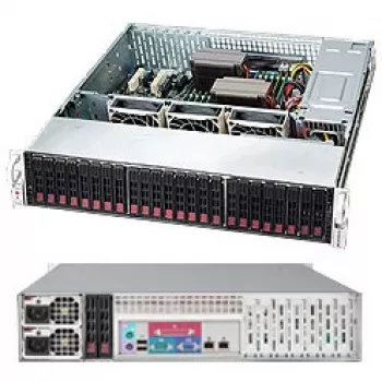 Supermicro SC216 BE1C-R920LPBrook - Rack - montuojamas stelaže - 2U - patobulinta, išplėstinė ATX - SATA/SAS - keičiama nepertraukiant veikimo 920 vatų - juoda