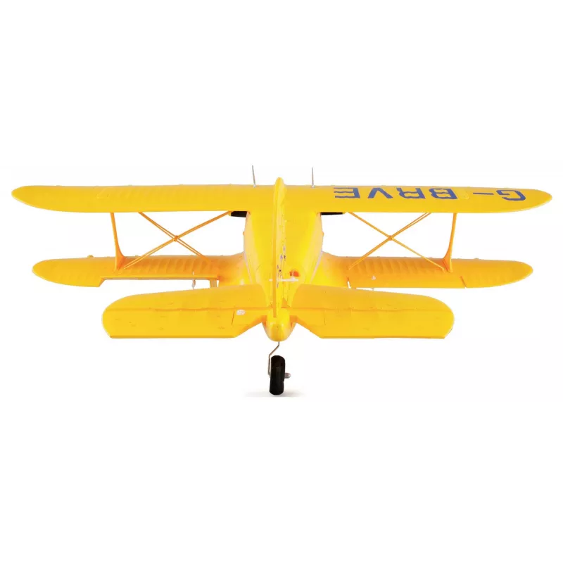 RC lėktuvas Amewi AMXFlight Beech D17s 3D/6G RTF — geltonas, paruoštas skrydžiui modelis