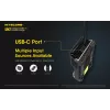 Nitecore UM2 baterijų įkroviklis buitinei baterijai DC ličio jonų nikelio kadmio