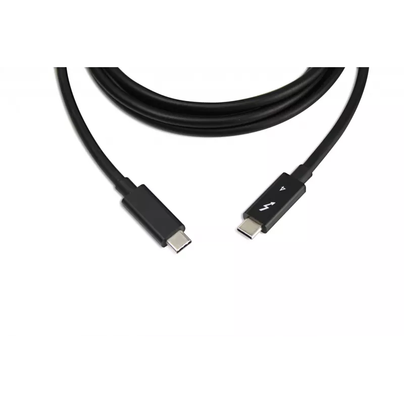 Thunderbolt kabelis Lenovo 4Z51A40455 — 2 m, 40 Gbit/s, kištukas–kištukas, juodas