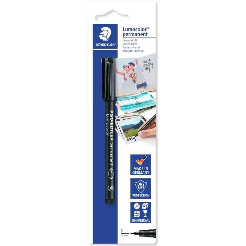 Flomasteris Staedtler 313-9 BK-1 aukštos kokybės rašalas