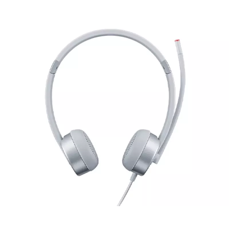 Lenovo 100 Stereo Analogue Headset Office/Call center Sidabrinė