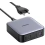 Įkroviklis Ugreen 40914 Nexode 200W GaN Stalinis USB-C USB-A Greitasis Įkrovimas