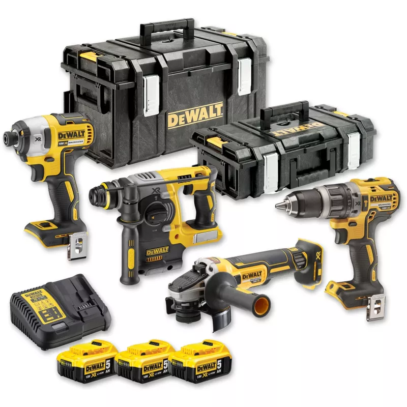 Elektrinių įrankių rinkinys DeWALT DCK422P3-QW