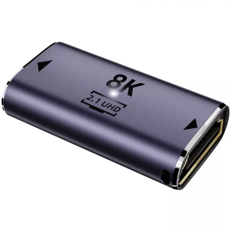 HDMI A tipo į HDMI A tipo laido adapteris 4smarts 541489, pilkas, 4 vnt., 40 g