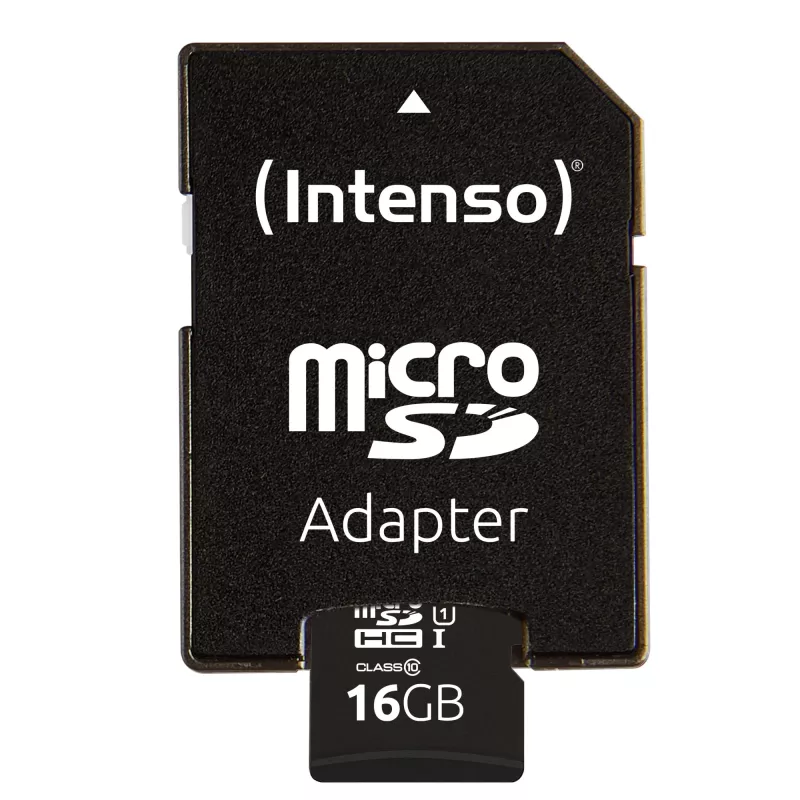 „Flash“ atmintis Intenso 16GB microSDHC UHS-I Class 10