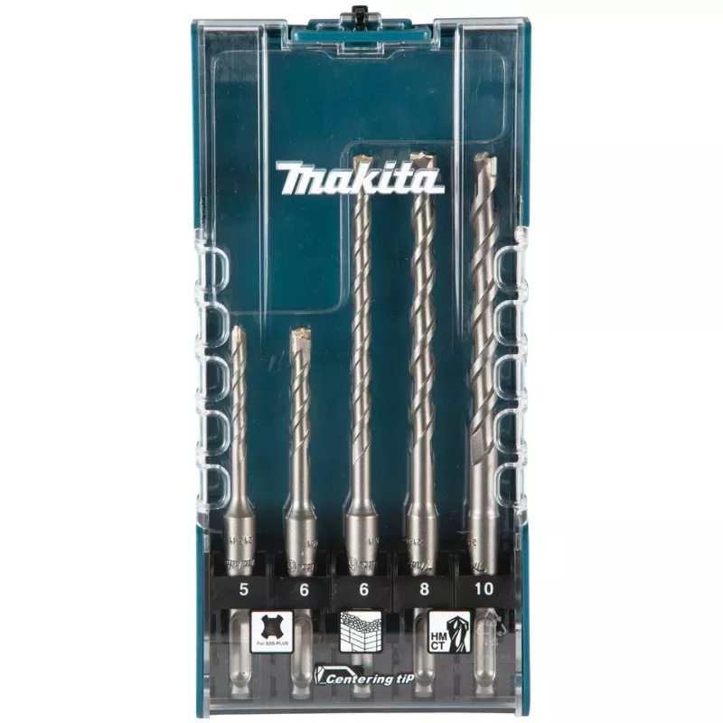 Makita E-15702 SDS-PLUS mūro grąžtų rinkinys, 5 dalys (E-15702)