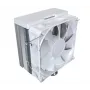 CPU aušintuvas Montech NX400, 120 mm ventiliatoriai, baltas, matmenys 156×74×120 mm, TDP 270 W