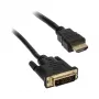 Vaizdo kabelio adapteris Akasa AK-CBHD06-20BK 2m DVI-D HDMI juodos spalvos