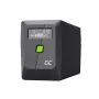 UPS Line-Interactive Green Cell 6,5 kVA, 360 W, 2 kintamosios srovės lizdai, 12 V 7 Ah VRLA, USB, bokštinis, juodas