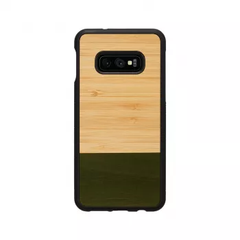 man and wood SmartPhone dėklas Galaxy S10e bambukų miško juoda