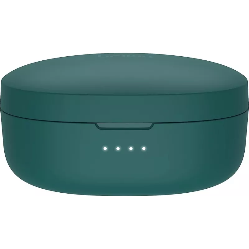 Belkin SoundForm Bolt ausinės belaidės į ausis įdedamos skambučiams / muzikai / sportui / kasdienai Bluetooth žalsvai mėlynos