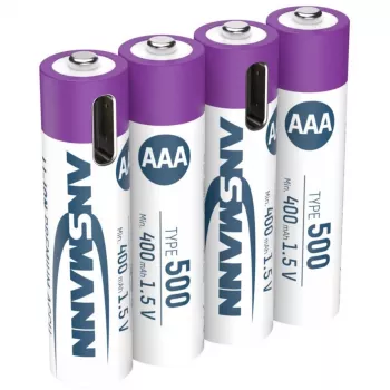 Ansmann 1311-0028 buitinė baterija Įkraunama baterija AAA ličio jonų (Li-Ion)