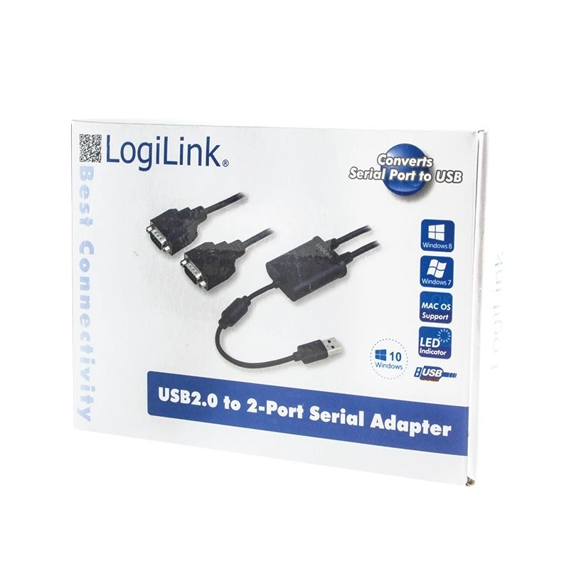 USB 2.0 į 2x serijinį adapterį