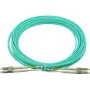 Tinklo kabelis BlueOptics ECBD suderinamas LC-LC daugiamodis komutacinis kabelis 5 metrai