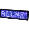 ALLNET elektroninis programuojamas vardinis ženklelis Serial - mėlynos spalvos