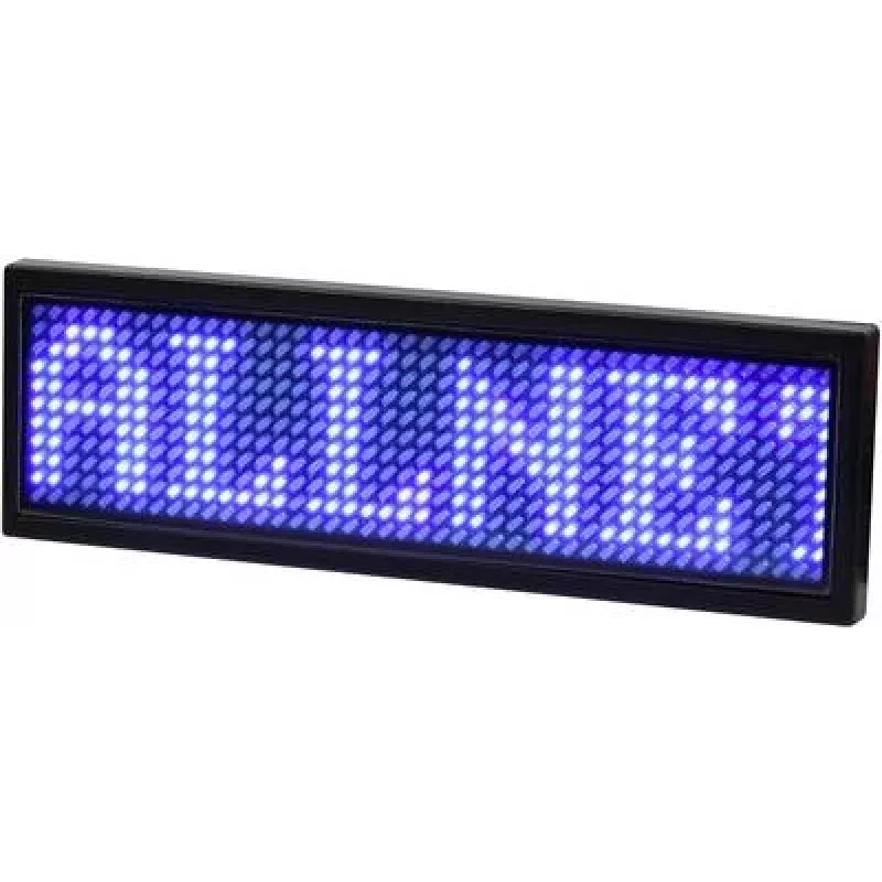 ALLNET elektroninis programuojamas vardinis ženklelis Serial - mėlynos spalvos
