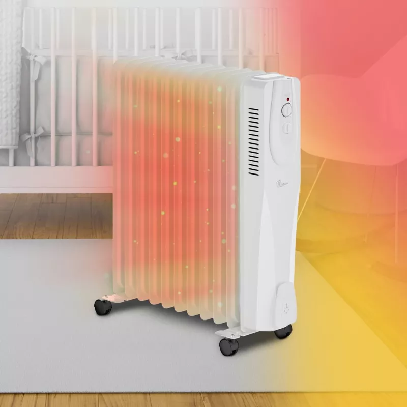 Extralink alyvinis radiatorius NY-25W1 2500W, 11 briaunų
