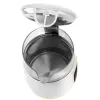 Elektrinis virdulys Adler AD 1305WG — 1,7 l, 2200 W, stiklas/plastikas, baltas/auksinis/permatomas