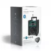 Radijo Nedis RDDB3100GN 15W Bluetooth IP65 juoda/žalia