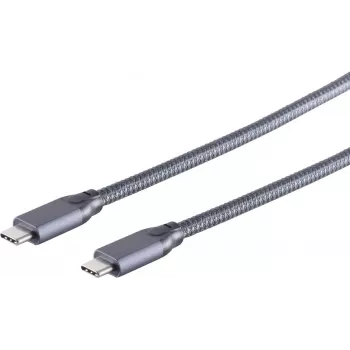 ShiverPeaks USB laidas S/CONN 13-47010 USB 3.2 Gen 2x2 0,5 m pilkas