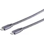 ShiverPeaks USB laidas S/CONN 13-47010 USB 3.2 Gen 2x2 0,5 m pilkas
