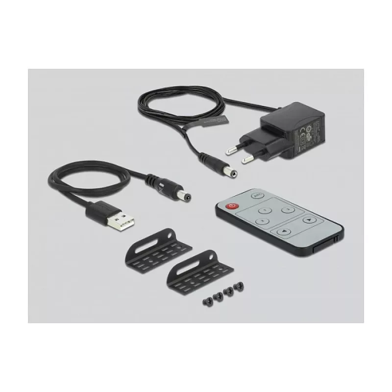 HDMI jungiklis DeLOCK 3 x HDMI įėjimas į 1 x HDMI išėjimas 4K 60 Hz