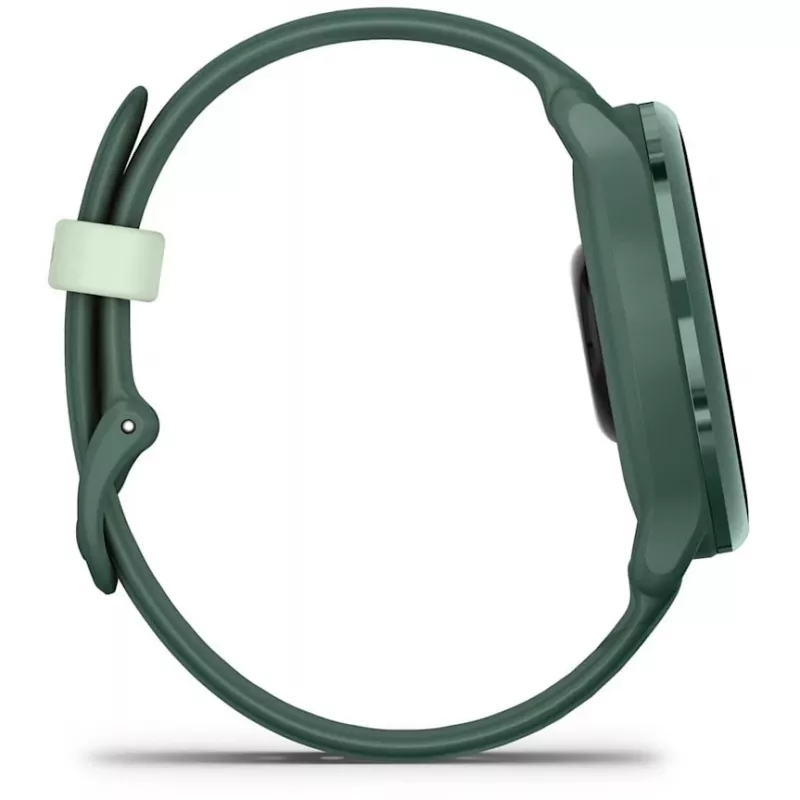 Išmanusis laikrodis GARMIN vívoactive 6 – sportinis laikrodis, 42 mm aliuminio/polimero korpusas, AMOLED 1,2 colio, GPS, 5 ATM, optinis širdies ritmo matuoklis, SpO2, 8 GB, žalias