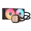 „Corsair iCUE LINK TITAN 240 RX LCD“ oro aušintuvas, 12 cm, juodas, 300–2100 RPM