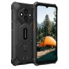 Tvirtas išmanusis telefonas UleFone RugKing 3 Pro — 6,56 col. (16,7 cm) HD+, Unisoc T7250 1,6 GHz, 8 GB RAM, 128 GB, 48 MP dviguba kamera, 5700 mAh, Dual SIM, USB-C, juodas